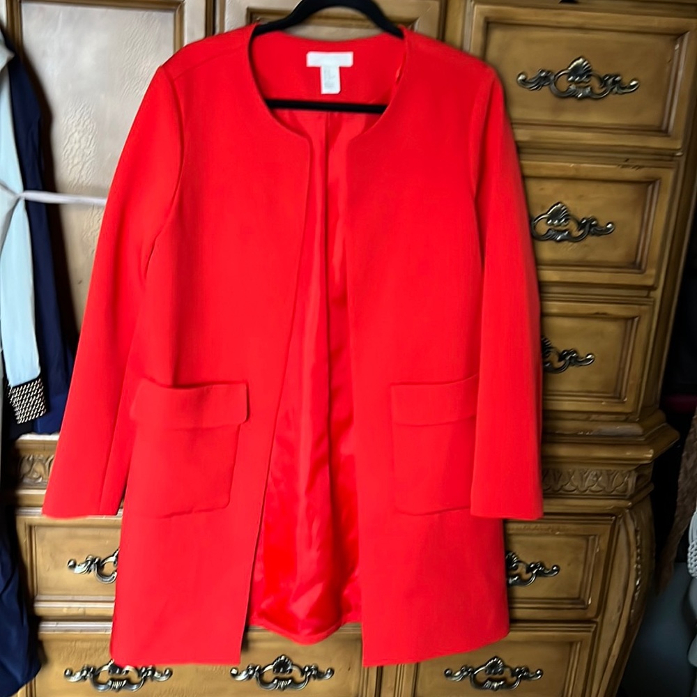 H & M long blazer